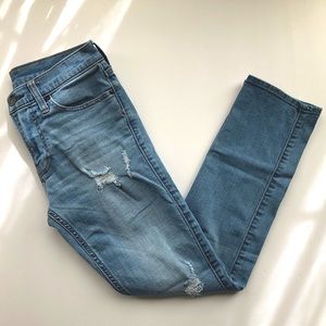 MENS Hollister Skinny Jeans Light Wash 29X30